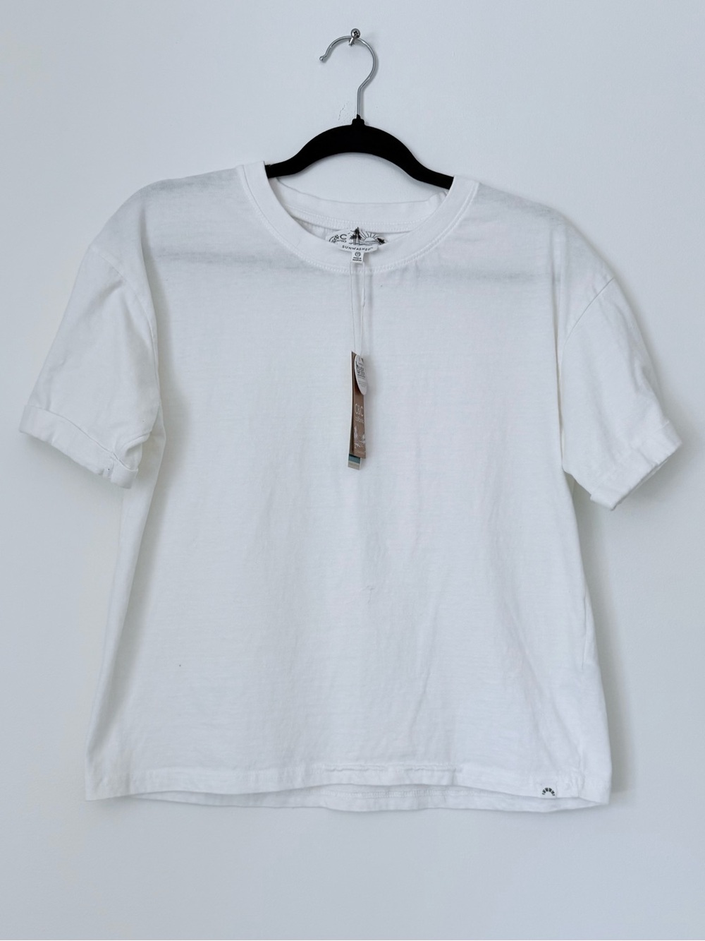 C&C California White Short Sleeve Crew Tee SZ.M